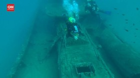 VIDEO: Melihat Kapal Bekas PD I di Museum Bawah Laut Turki