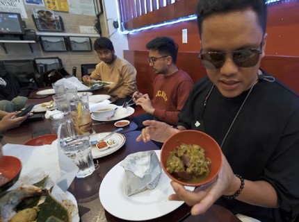 Nasi Padang di New York Dihargai Rp300 Ribu, Begini Review Arief Muhammad