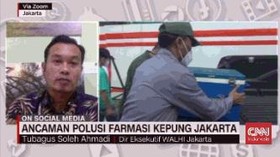 VIDEO: Ancaman Polusi Farmasi Kepung Jakarta