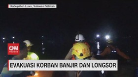 VIDEO: Evakuasi Korban Banjir Luwu
