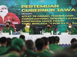 Saat Forkopimda Jatim Datang ke Papua Beri Semangat Atlet di PON XX