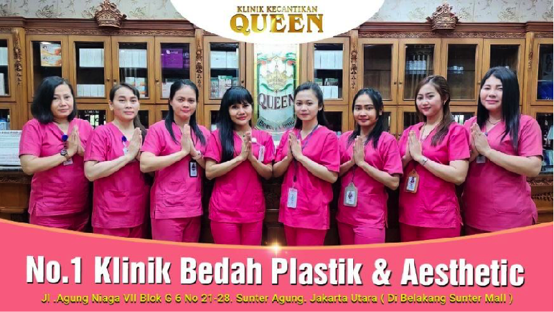 Klinik Kecantikan Queen adalah klinik yang bergerak di bidang estetika dan bedah plastik selama puluhan tahun.