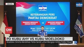 VIDEO: Kubu AHY: Moeldoko Jangan Ganggu Partai Orang