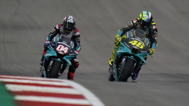 Salah satu target Valentino Rossi sebelum pensiun dari MotoGP adalah merebut podium ke-200, tapi hal itu sulit diwujudkan di MotoGP Valencia 2021.