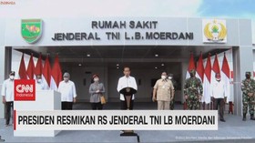VIDEO: Presiden Resmikan RS Jenderal TNI LB Moerdani