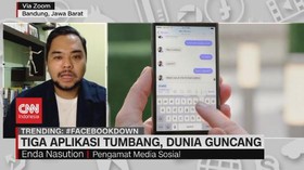 VIDEO: Tiga Aplikasi Tumbang, Dunia Guncang