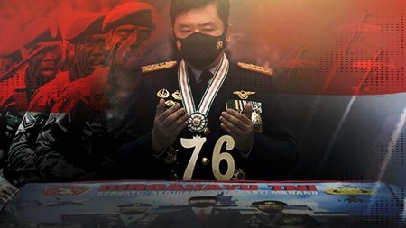 HUT ke-76 TNI