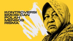 INFOGRAFIS: Kontroversi Emosi dan Polah Mensos Risma