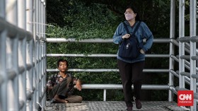 FOTO: DKI Jakarta Tetap PPKM Level 3
