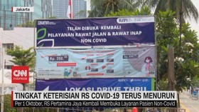 VIDEO: Tingkat Keterisian RS Covid-19 Terus Menurun