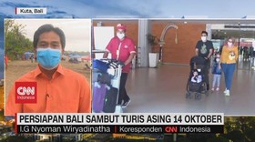 VIDEO: Persiapan Bali Sambut Turis Asing 14 Oktober