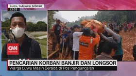 VIDEO: Pencarian Korban Banjir dan Longsor