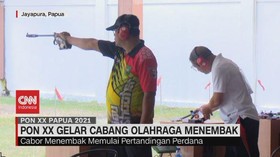 VIDEO: PON XX Gelar Cabang Olahraga Menembak
