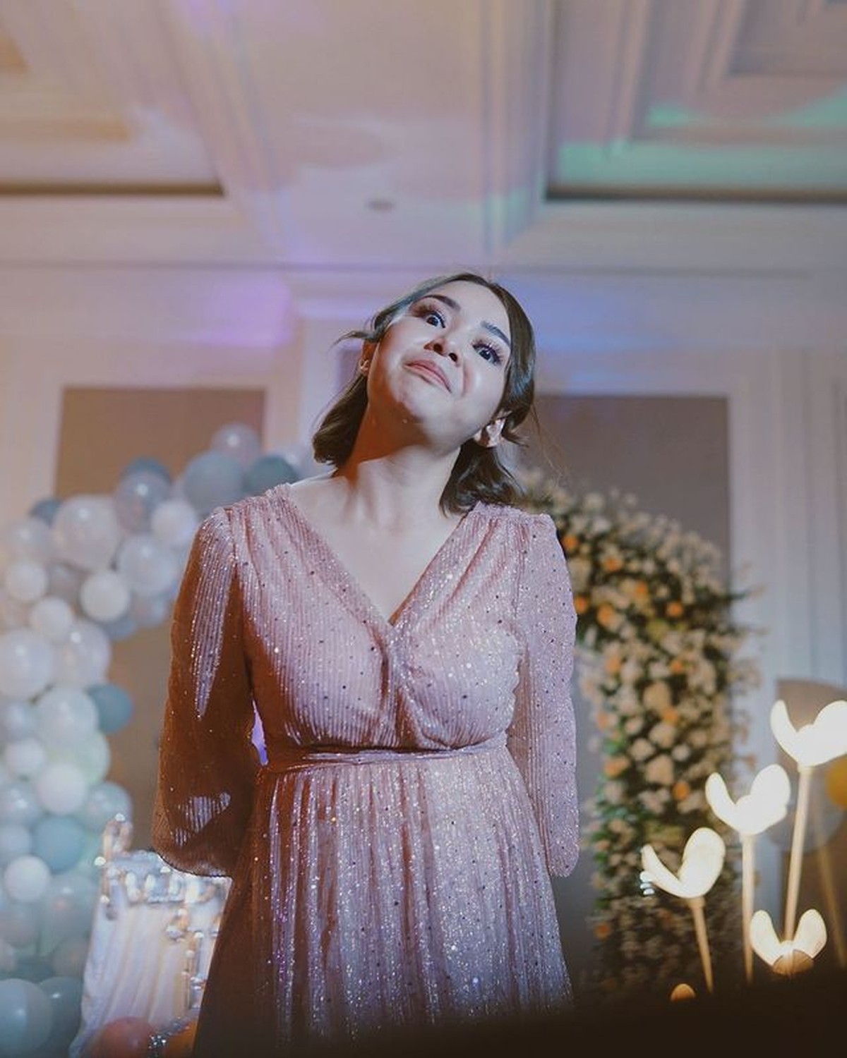 Potret Amanda Manopo dengan Baby Bump yang Menggemaskan&excl;