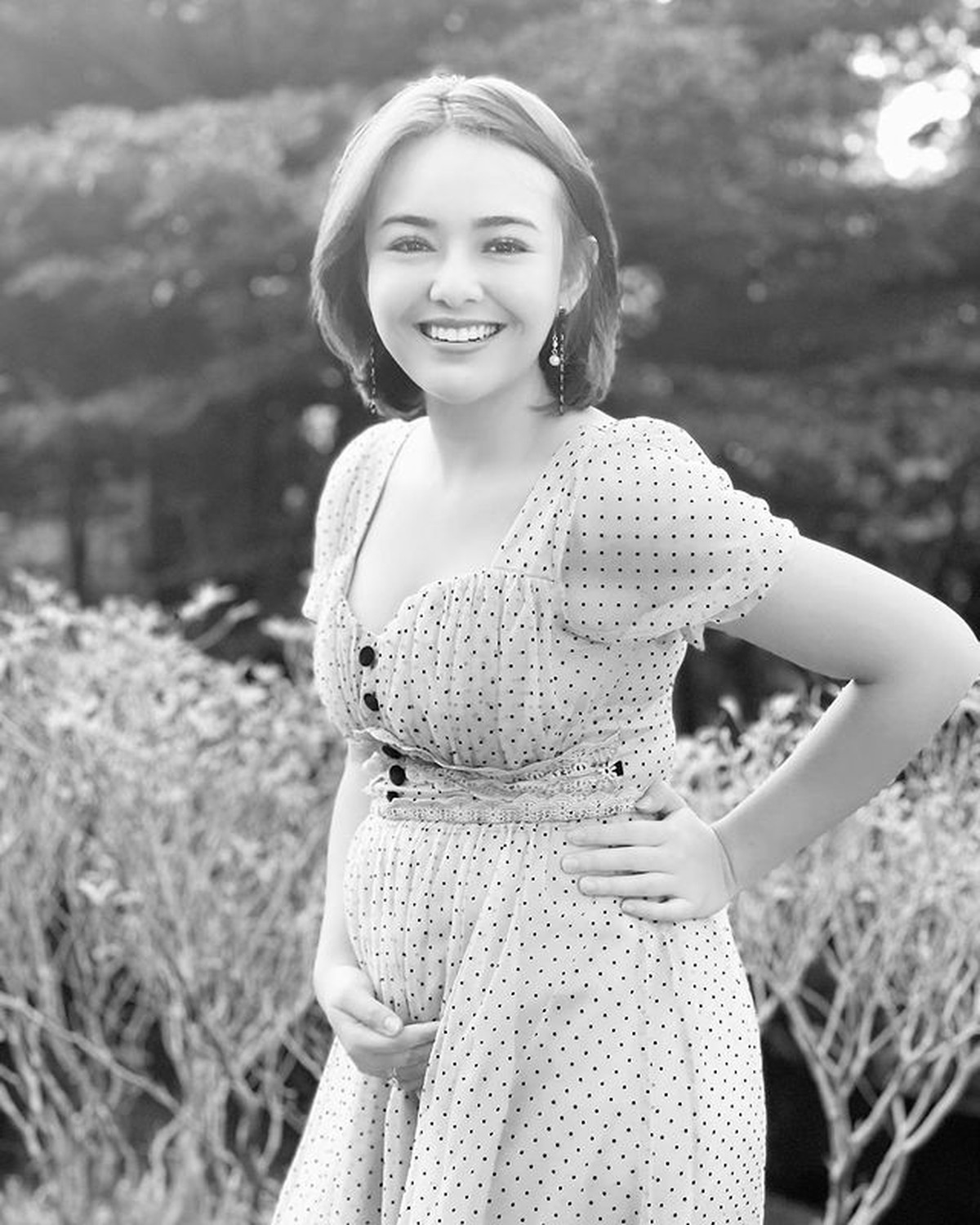 Potret Amanda Manopo dengan Baby Bump yang Menggemaskan&excl;