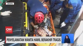 VIDEO: Penyelamatan Wanita Hamil Berakhir Tragis