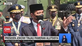 VIDEO: Presiden Jokowi Tinjau Pameran Alutsista
