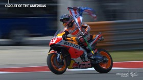 VIDEO: Gestur Indah Marquez untuk Hayden di MotoGP Amerika