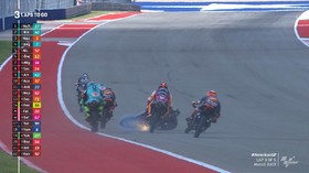 VIDEO: Highlights Kecelakaan Horor Moto3 Amerika