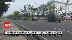 VIDEO: TNI Gelar Pameran Alutsista di Kawasan Monas