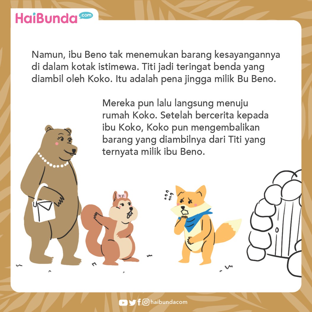 Cerita Nusantara Kotak Istimewa Titi Tupai