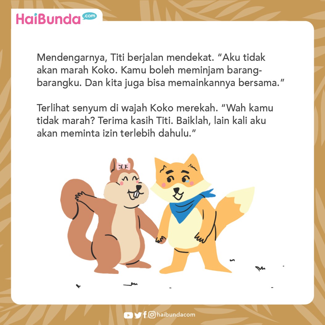 Cerita Nusantara Kotak Istimewa Titi Tupai