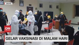 VIDEO: Gelar Vaksinasi dan Razia PPKM di Malam Hari