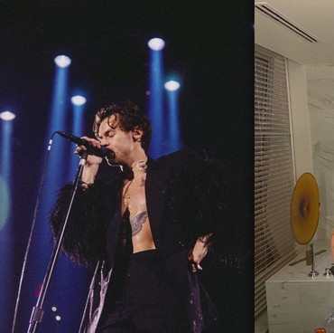Harry Styles Nyanyikan Lagu 'Kiwi' untuk Halsey di Konser Love On Tour