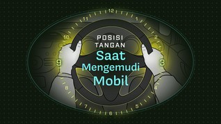 INFOGRAFIS: Posisi Tangan saat Nyetir Mobil