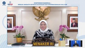 Dorong Inklusivitas, Menaker Terima Penghargaan dari USAID