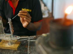 Wow! Kerajinan Timah Bangka Belitung Tersohor ke Timur Tengah-China