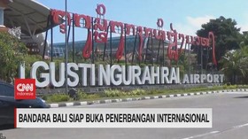 VIDEO: Penerbangan Internasional Bali Dibuka 14 Oktober
