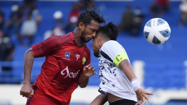 PB PON dan Menpora Zainudin Amali memastikan tidak ada indikasi 'main sabun' dalam laga sepak bola Aceh vs Kalimantan Timur di PON Papua.