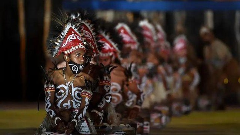 PON XX Papua resmi dibuka pada Sabtu (2/10) di Stadion Lukas Enembe Kabupaten Jayapura oleh Presiden Jokowi. Yuk intip!