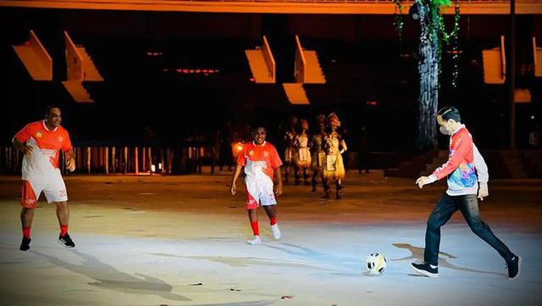 PON XX Papua resmi dibuka pada Sabtu (2/10) di Stadion Lukas Enembe Kabupaten Jayapura oleh Presiden Jokowi. Yuk intip!