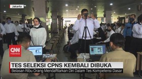 VIDEO: Tes Seleksi CPNS Kembali Dibuka