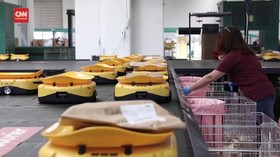VIDEO: Melihat Aksi Robot Tukang Pos di Yunani