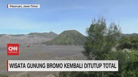 VIDEO: Wisata Gunung Bromo Kembali Ditutup Total