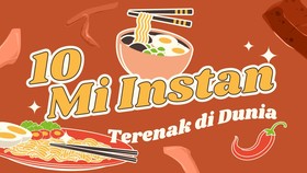INFOGRAFIS: 10 Mi Instan Terenak di Dunia