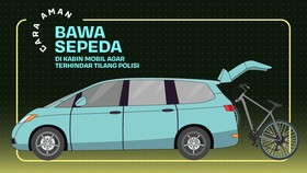 INFOGRAFIS: Cara Aman Bawa Sepeda di Kabin Mobil