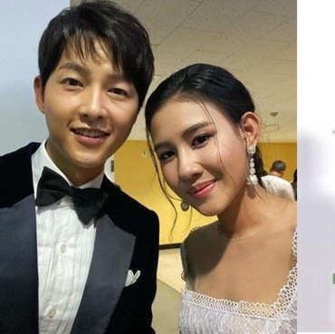 Shena Cinnamon Hadiri Busan IFF, Selfie Bareng Song Joong Ki!
