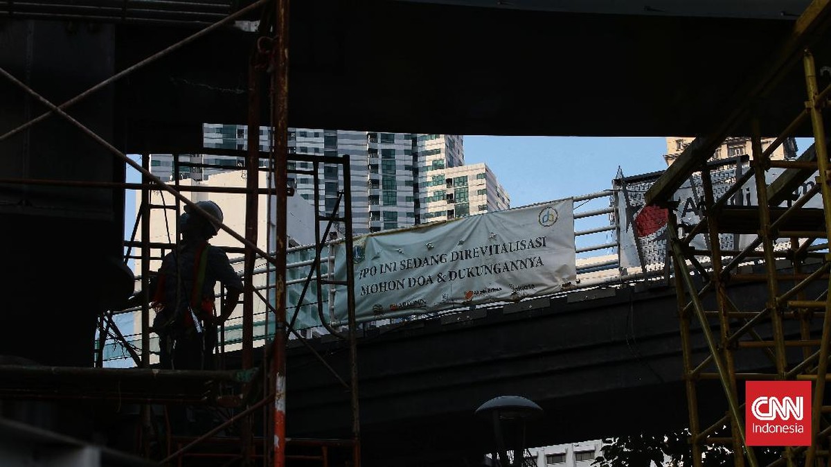 FOTO: Jembatan Kapal Pinisi untuk Pesepeda di Jakarta