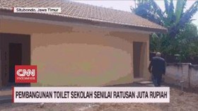 VIDEO: Pembangunan Toilet Sekolah Senilai Ratusan Juta Rupiah