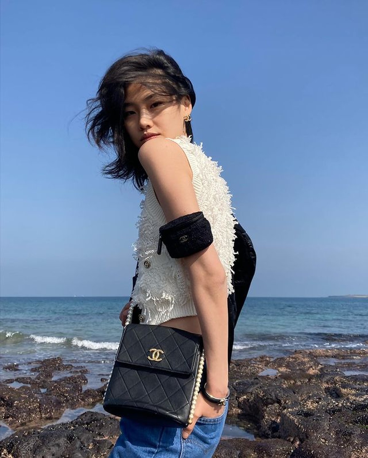 Nama Jung Ho Yeon sedang naik daun dan populer berkat aktingnya di Squid Game&period; Yuk kita intip pesonanya&excl;