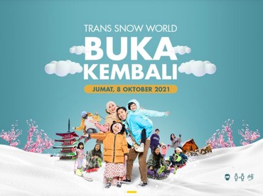 Trans Snow World Bekasi-Bintaro Kembali Dibuka, Nikmati Promo Spesial