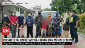 VIDEO: Bocah 11 Tahun Kecanduan Hirup dan Minum Bensin