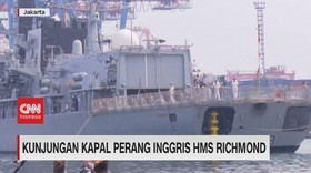 VIDEO: Kunjungan Kapal Perang Inggris HMS Richmond
