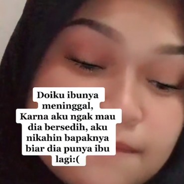 Kekasih Sedih Ibundanya Meninggal, Cewek Ini Rela Jadi Ibu Tiri