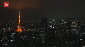 VIDEO: Gempa 6,1 SR Guncang Tokyo. Listrik di Tokyo Padam
