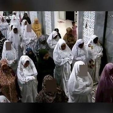 Penampakan Seram Wajah Gelap & Kuntilanak Saat Waktu Salat Tiba
